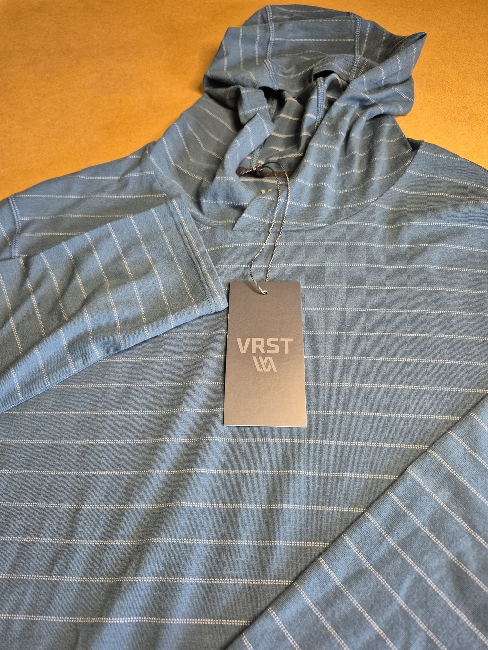 VRST Blue Striped Hooded Pullover 4713/5